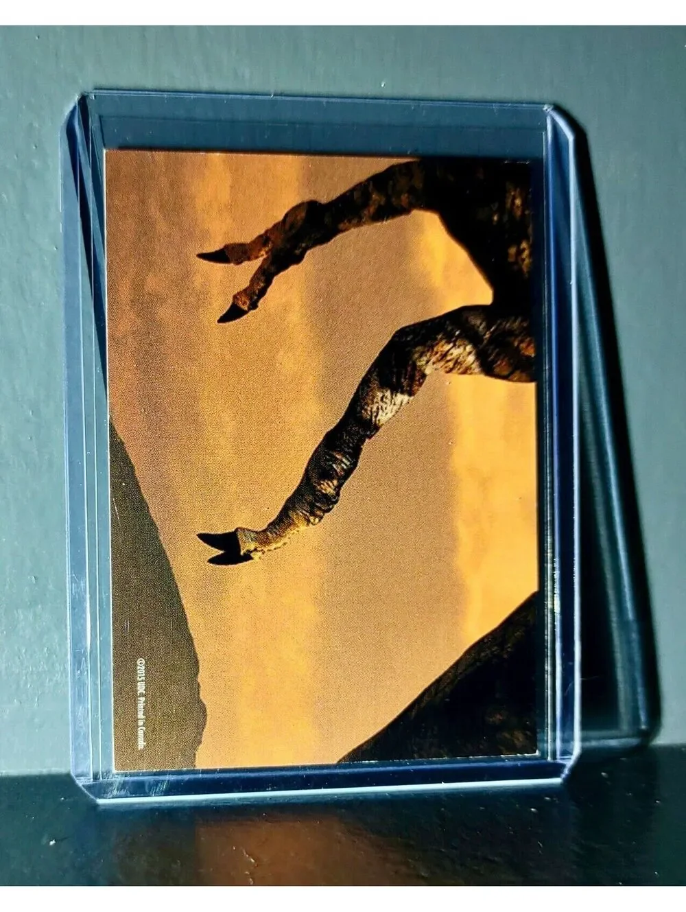2015 Upper Deck Dinosaurs Edmontosaurus #S-17 Trading Sticker Card